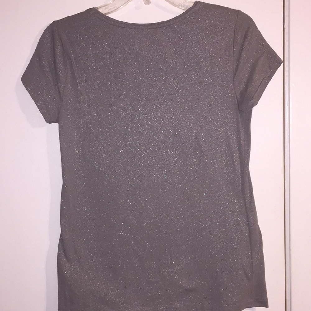 Gorgeous Glitter Blouse Silver - Picture 2 of 7